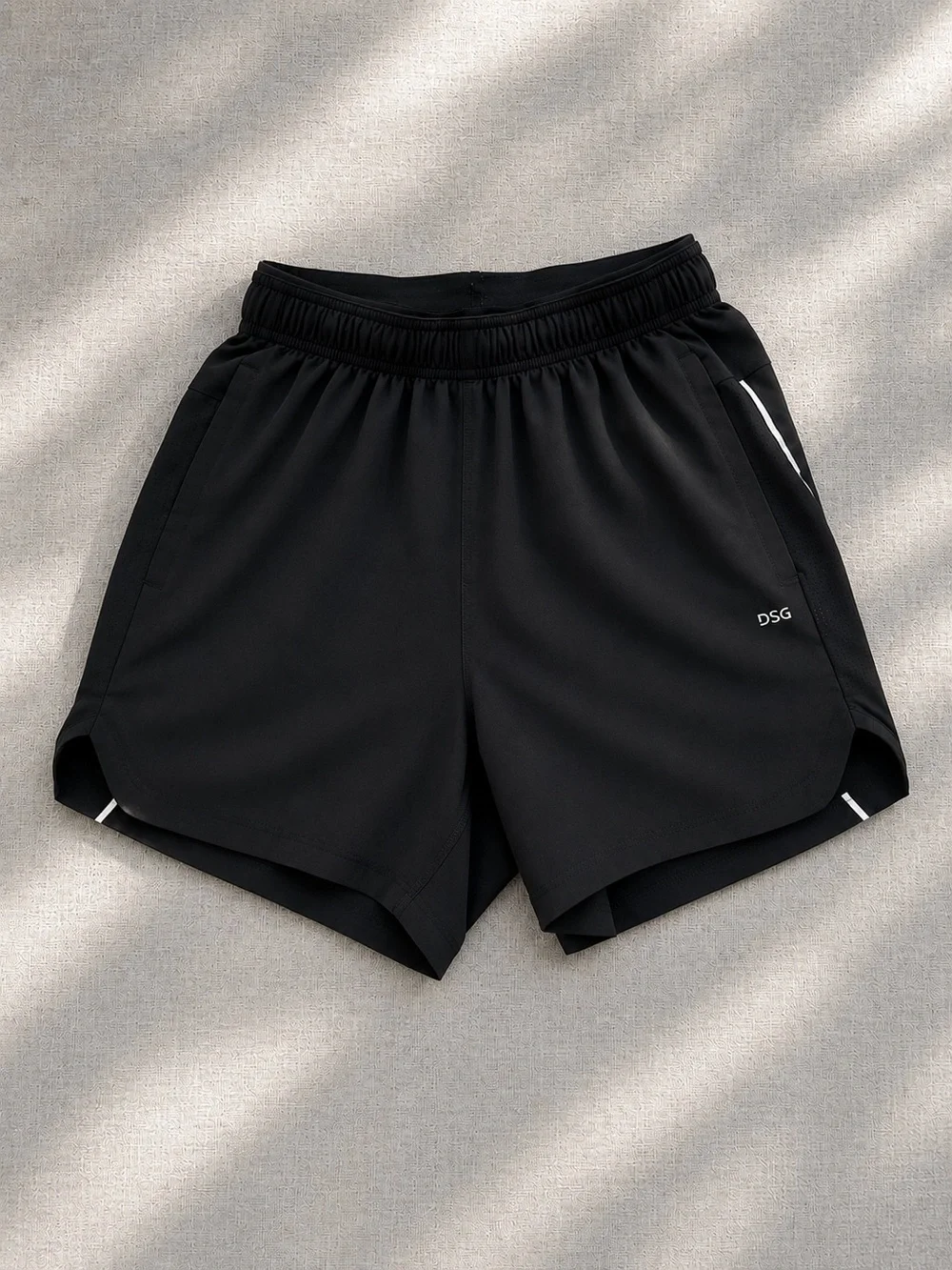 DSG Women’s Black Running Shorts Small Lined Athletic Workout Gym Active